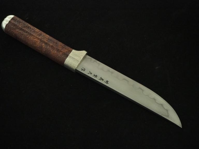 Swordsmith・TAKEHANA IKKANSAI Shigehisa Tamahagane Ironwood Handle