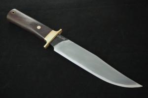 Hunting Knife「Uttou」225㎜・Double bevel Kitae Matsumoto