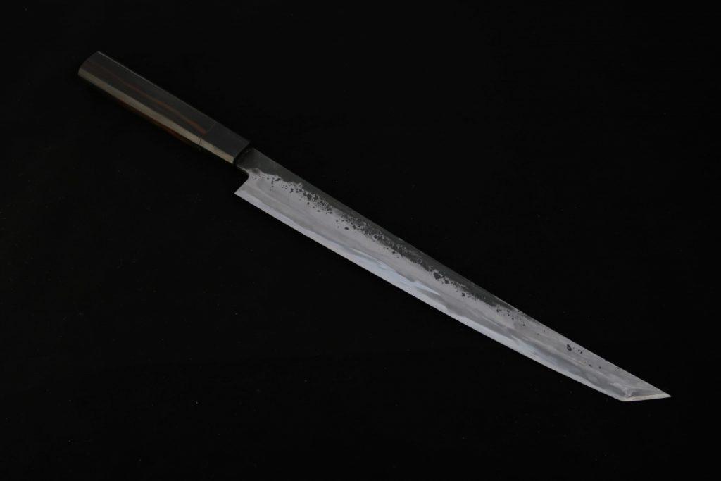柳刃包丁 本成寺修司　青紙 約30cm 118491112-1024x683.jpg
