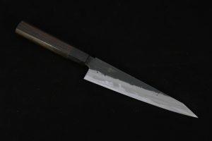 藤(Tou) Honjyoji 2nd Kurouchi Gyuto(Honesuki style) 180mm・Double Bevel