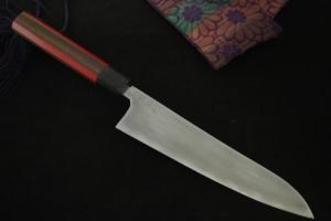 Tamahagane Gyuto(210㎜) by 藤(Tou）  Prototype③  Unwilling (Tatara Homemade steel)