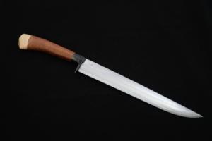 Hunting Knife Yoroidoshi 30mm･Double Bevel Yoshihiko Akitomo