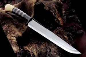 Hunting Knife Danno-ura 270mm・Double Bevel Yoshihiko Akitomo