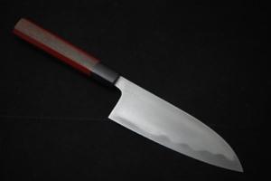 Tamahagane Gyuto-Deba (165mm)by Tou group Prototype⑤ Unwilling (Tatara Self made steel)