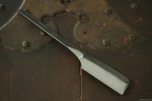 Swordsmith･Shigeyoshi Iwasakai Tamahagane  kamisori Nicyougake（Large)