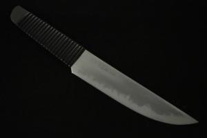 Swordsmith・Shigetoshi Sato  Tamahagane  Katayamajiri hunting knife (large)