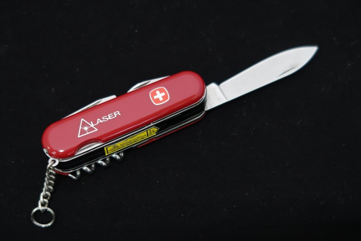 Swiss knife "The Laser new old stock!! original box （1990's） | Japanese Cutlery Pro Store