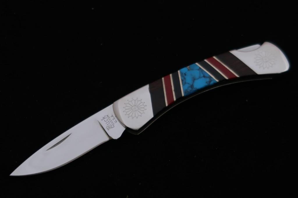 BUCK 532 yellowhorse Navajo ナバホ ナイフ レジャーシート BUCK 532 yellowhorse Navajo ナバホ ナイフ レジャーシート