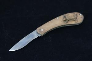 Hidetoshi Nakayama 　Folding knife (turtle)