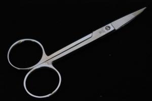 Vintage Japanese Prime Quality Beauty forged scissors 90㎜ carved blades in 1980s