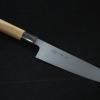 日本の名工 重房作 （飯塚解房） 本霞 和牛刀 水牛桂朴柄 天然