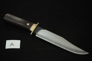 Honjyoji2nd　Hunting Knife「Uttou」225㎜・Double bevel(A)