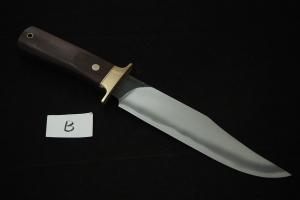 Honjyoji2nd　Hunting Knife「Uttou」223㎜・Double bevel(B)