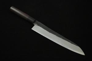 藤(Tou) Yoshihiko Akitomo  Damascus Midare-montan  Gyuto240㎜②