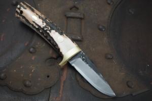 Honjyoji 2nd ｢Takashoto｣ Stag Handle Double Bevel (Small) (A)