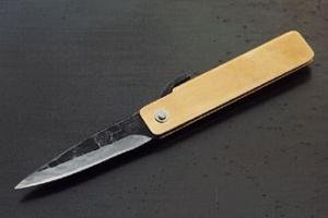 Seigen ｢Higo-Koshirae」Kurouchi (Bashin-Blade)65㎜･Double Bevel