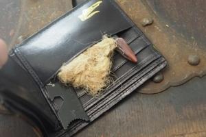 藤(Tou) collabo Vintage BALENCIAGA leather key case remake Fire starter set