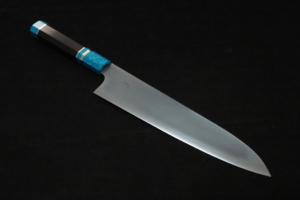 Tamahagane Gyuto 240㎜・Double bevel   藤(Tou) collaboration