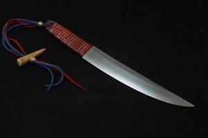 Tamahagane hunting knife  190㎜　（Syowa period）